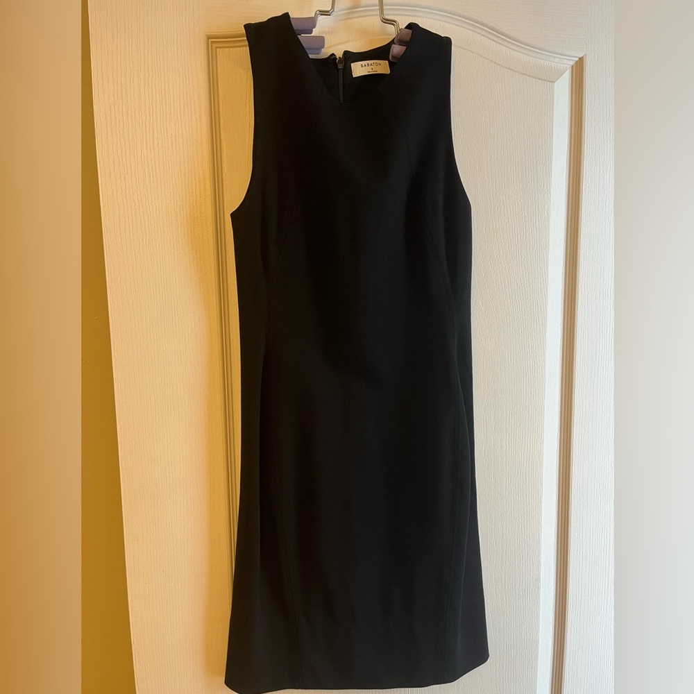 Babaton Black Asymmetrical Dress